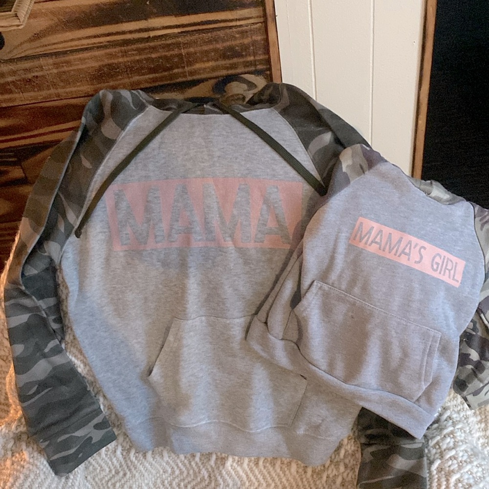Mommy Daughter Matching Sweatshirts